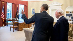 David Attenborough Meets President Obama háttérkép