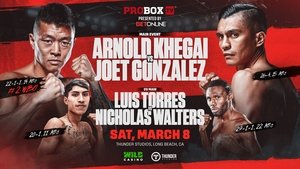 Arnold Khegai vs. Joet Gonzalez háttérkép