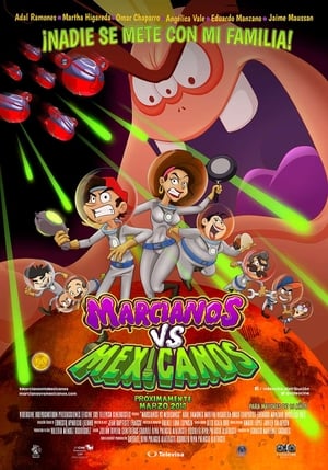 Marcianos vs Mexicanos poszter