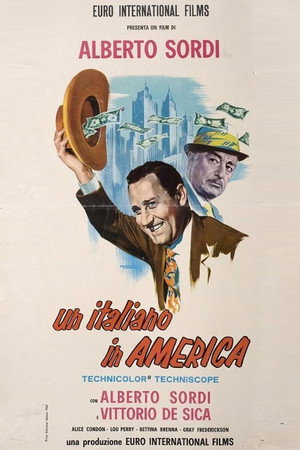 Un italiano in America poszter