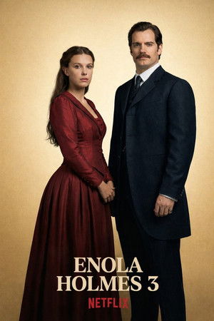 Enola Holmes 3 poszter
