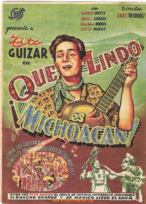 ¡Qué lindo es Michoacán! poszter