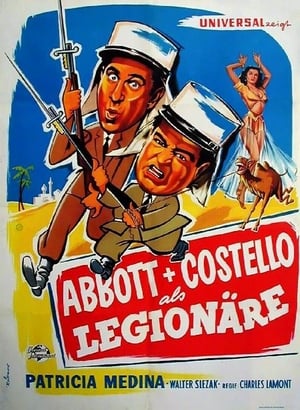 Bud Abbott and Lou Costello in the Foreign Legion poszter