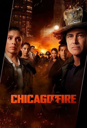 Lángoló Chicago poszter
