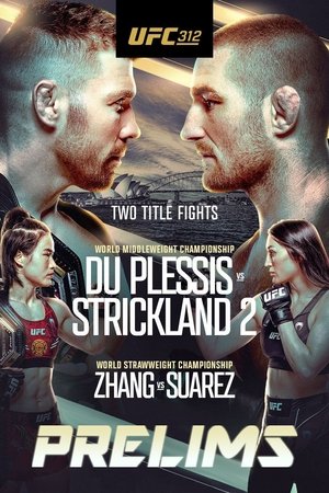 UFC 312: Du Plessis vs. Strickland 2 poszter