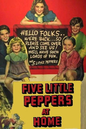 Five Little Peppers at Home poszter