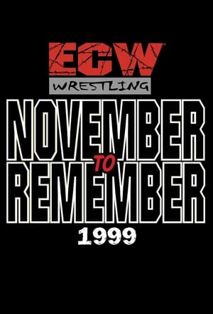 ECW November to Remember 1999 poszter