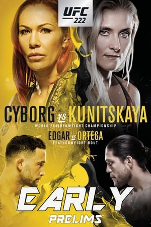 UFC 222: Cyborg vs. Kunitskaya poszter