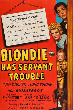 Blondie Has Servant Trouble poszter