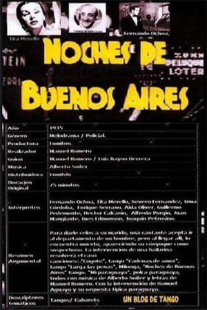 Noches de Buenos Aires poszter