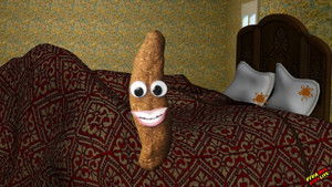 Cheeky Mr. Poo háttérkép