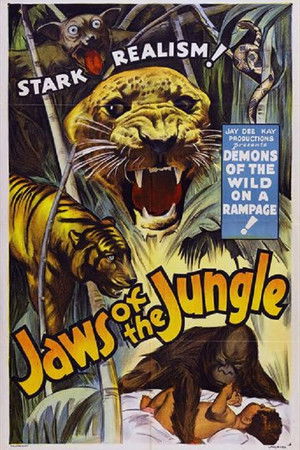 Jaws of the Jungle poszter