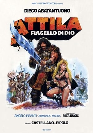 Attila flagello di Dio poszter