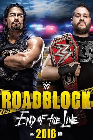 WWE Roadblock 2016 poszter