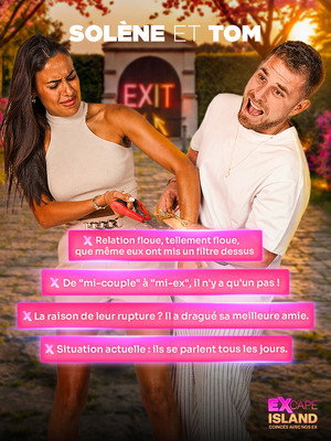Excape Island : coincés avec nos ex poszter