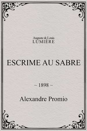 Escrime au sabre