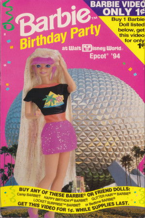 Barbie Birthday Party at Walt Disney World Epcot '94 poszter