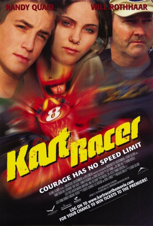 Gokartversenyző poszter