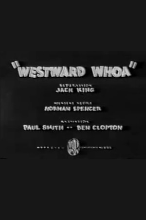 Westward Whoa poszter