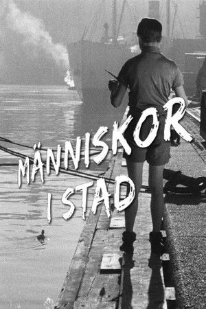 Människor i stad