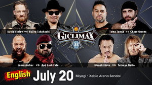 NJPW G1 Climax 32: Day 3 háttérkép