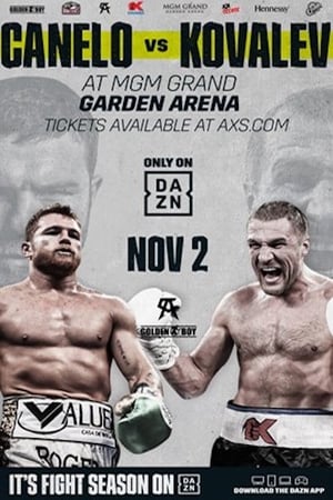 Canelo Alvarez vs. Sergey Kovalev poszter