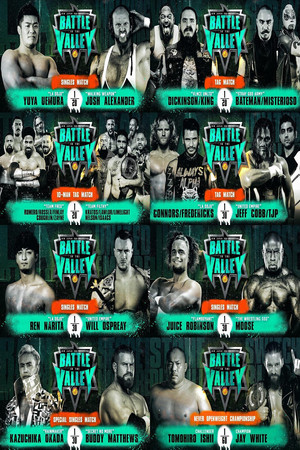 NJPW Battle In The Valley 2021 poszter