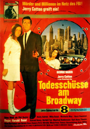 Jerry Cotton - Todesschüsse am Broadway poszter