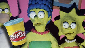 The Simpsons couch gag [YOU'RE NEXT] háttérkép
