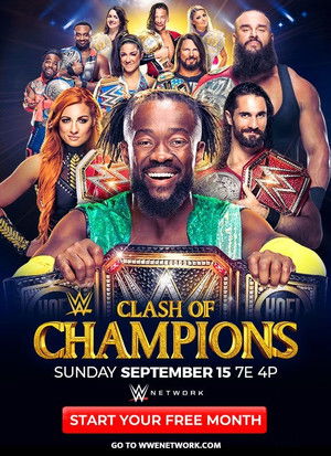 WWE Clash of Champions 2019 poszter