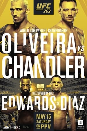 UFC 262: Oliveira vs. Chandler poszter