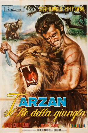 Tarzán en la gruta del oro poszter