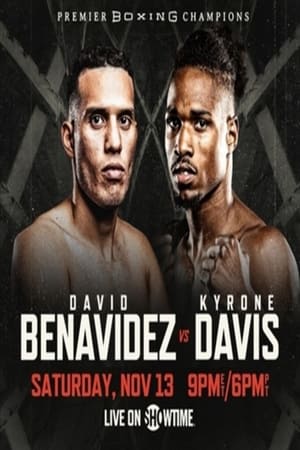 David Benavidez vs. Kyrone Davis poszter