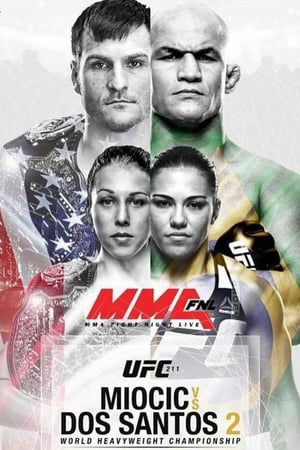 UFC 211: Miocic vs. dos Santos 2 poszter