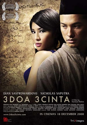 3 Doa 3 Cinta poszter