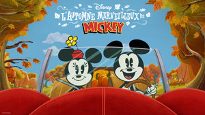 Mickey egér csodálatos ősze háttérkép