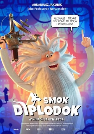 Smok Diplodok poszter