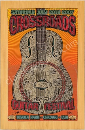 Eric Clapton's Crossroads Guitar Festival 2007 poszter