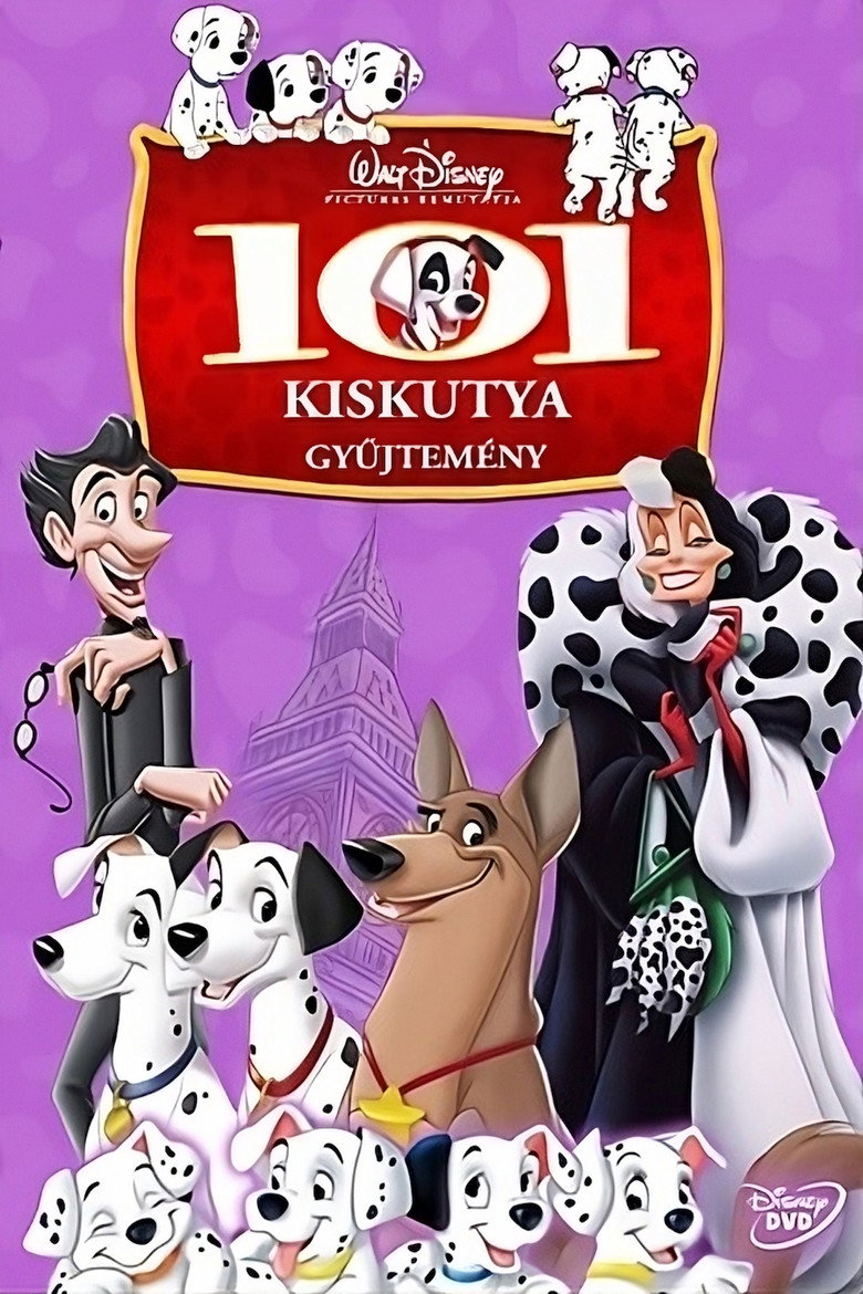 101 kiskutya rajzfilm gyűjtemény